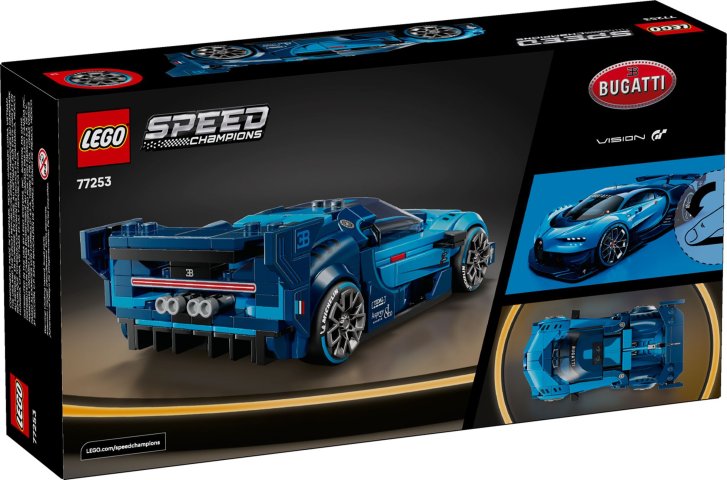 77253 Lego Speed Champions – Hypersportovní auto Bugatti Vision GT