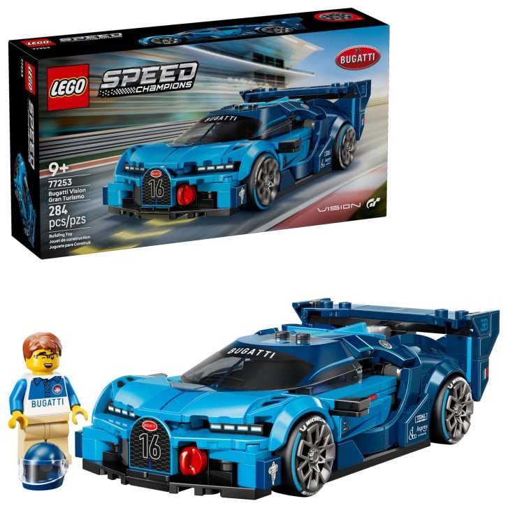 77253 Lego Speed Champions – Hypersportovní auto Bugatti Vision GT