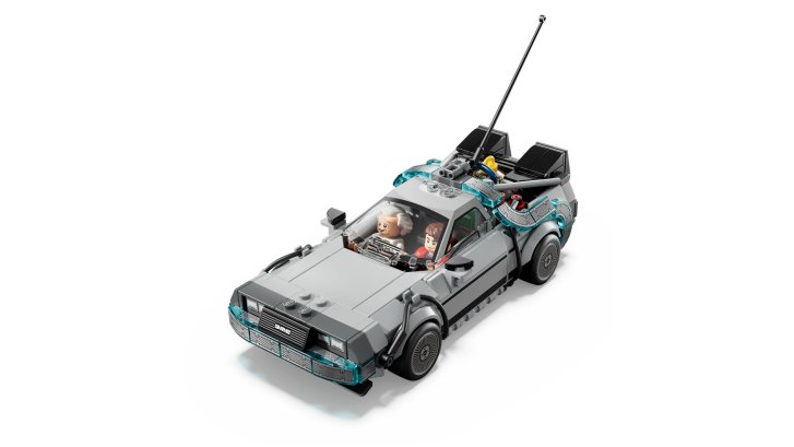 77256 Lego Speed Champions – Stroj času z filmu Návrat do budoucnosti