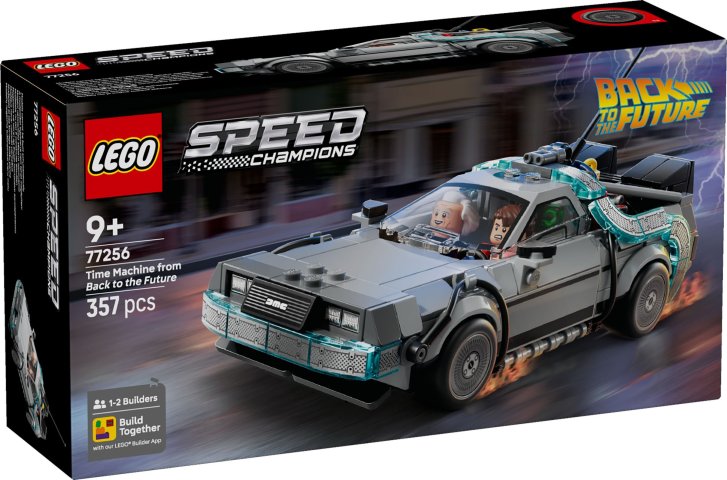 77256 Lego Speed Champions – Stroj času z filmu Návrat do budoucnosti