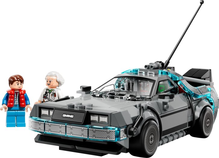 77256 Lego Speed Champions – Stroj času z filmu Návrat do budoucnosti