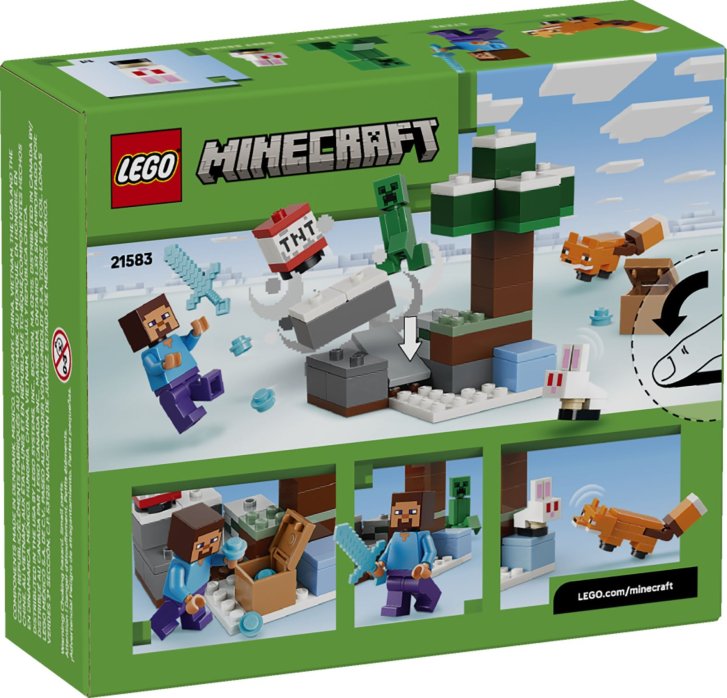 21583 Lego Minecraft – Steve a dobrodružství v tajze