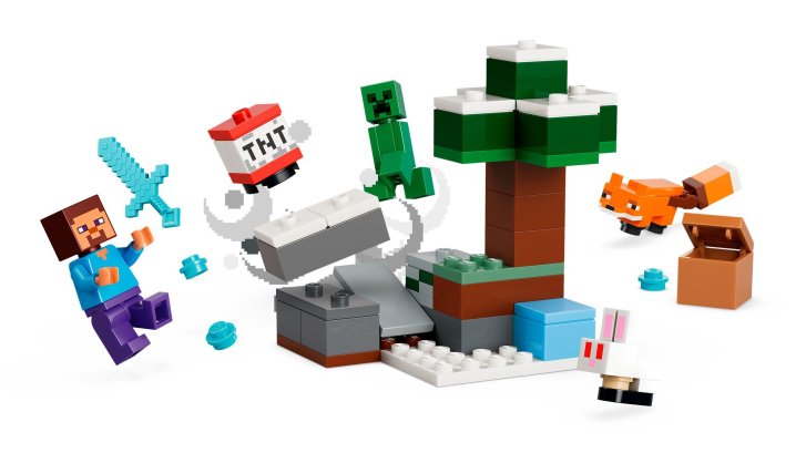 21583 Lego Minecraft – Steve a dobrodružství v tajze