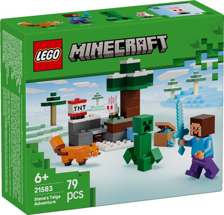 21583 Lego Minecraft – Steve a dobrodružství v tajze