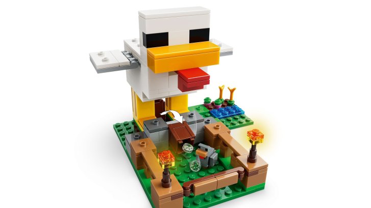 21585 Lego Minecraft – Slepičí farma