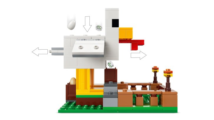 21585 Lego Minecraft – Slepičí farma