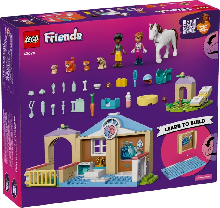 42696 Lego Friends – Veterinární klinika se zvířátky
