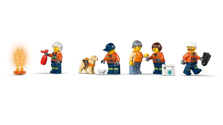 60504 Lego City - Záchranný člun pobřežní hlídky a vrtulník