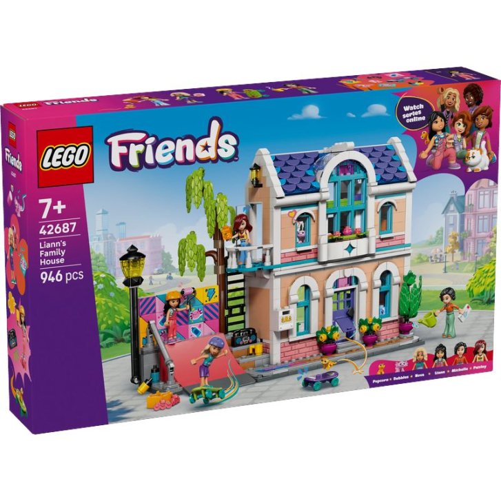 42687 Lego Friends – Liann a její rodinný dům