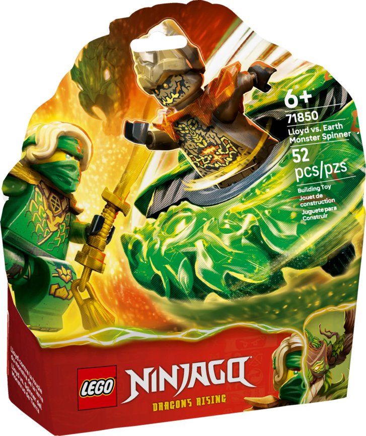 71850 Lego Ninjago - Lloyd vs. spinner pozemské příšery