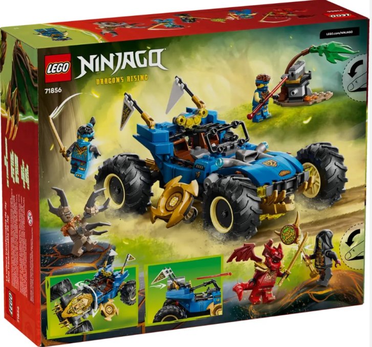 71856 Lego Ninjago - Jay a jeho transformační auto