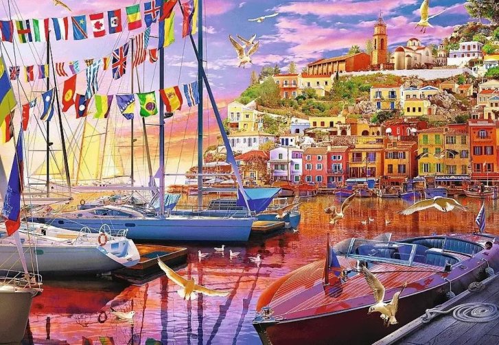Puzzle 1000 - Letní večer