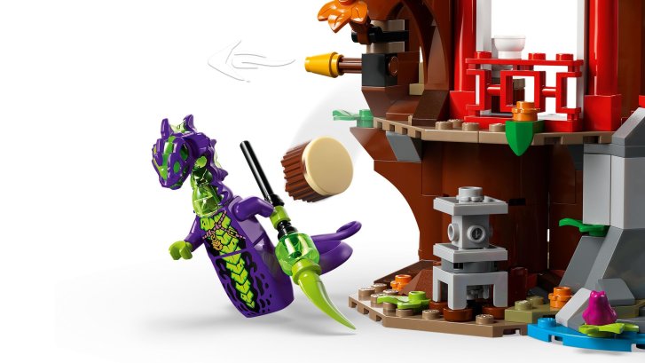 71857 Lego Ninjago – Souboj nindža vozů a domeček na stromě