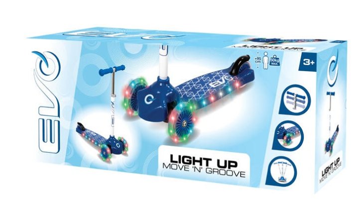 Koloběžka Light Up Move 'N' Groove