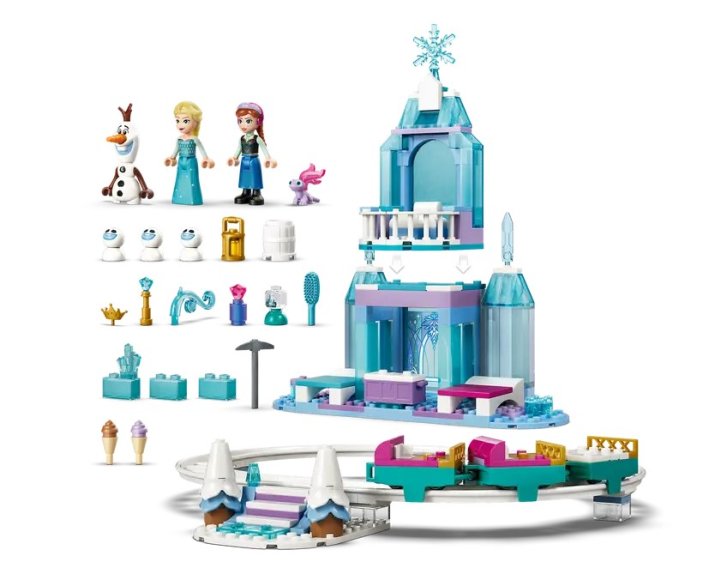 43281 Lego Disney - Elsin ledový palác a jízda na sněhu