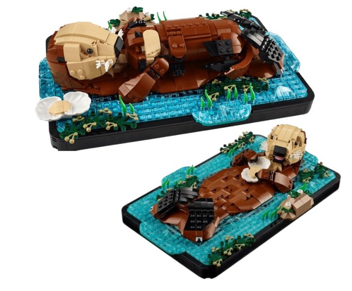 21366 Lego Ideas – Plovoucí mořské vydry