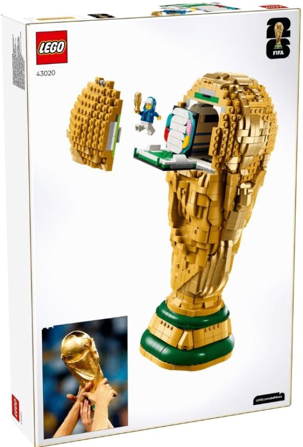 43020 Lego Editions – Oficiální trofej Mistrovství světa ve fotbale FIFA