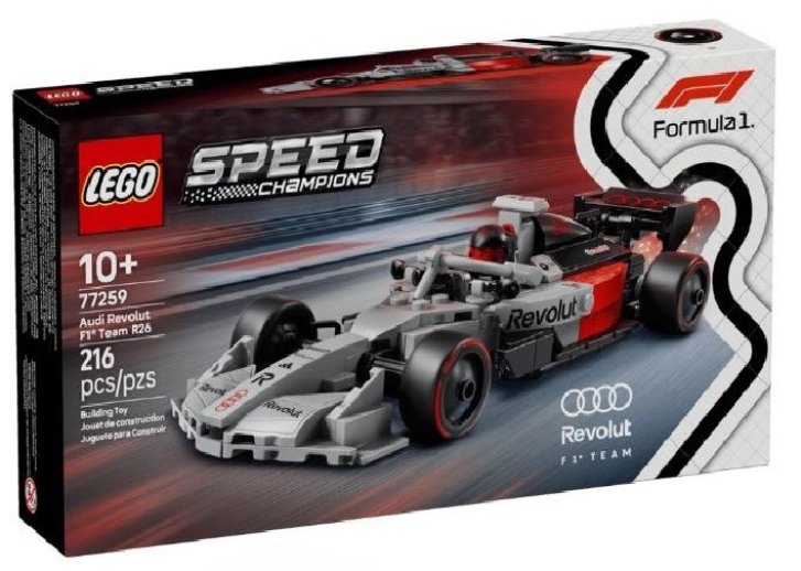 77259 Lego Speed Champions – Závodní auto Audi Revolut F1® Team R26