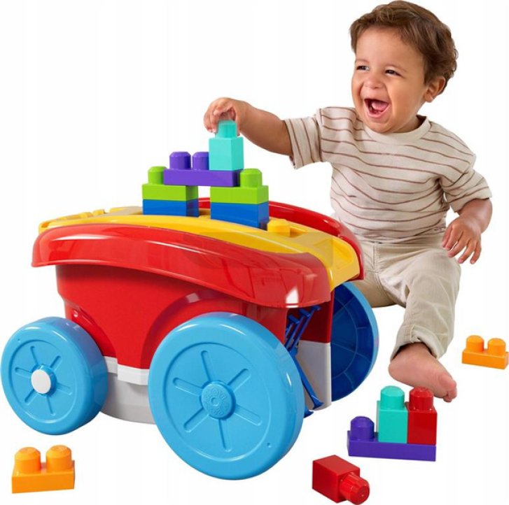 Mega Bloks – Stavebnica vo vozíku