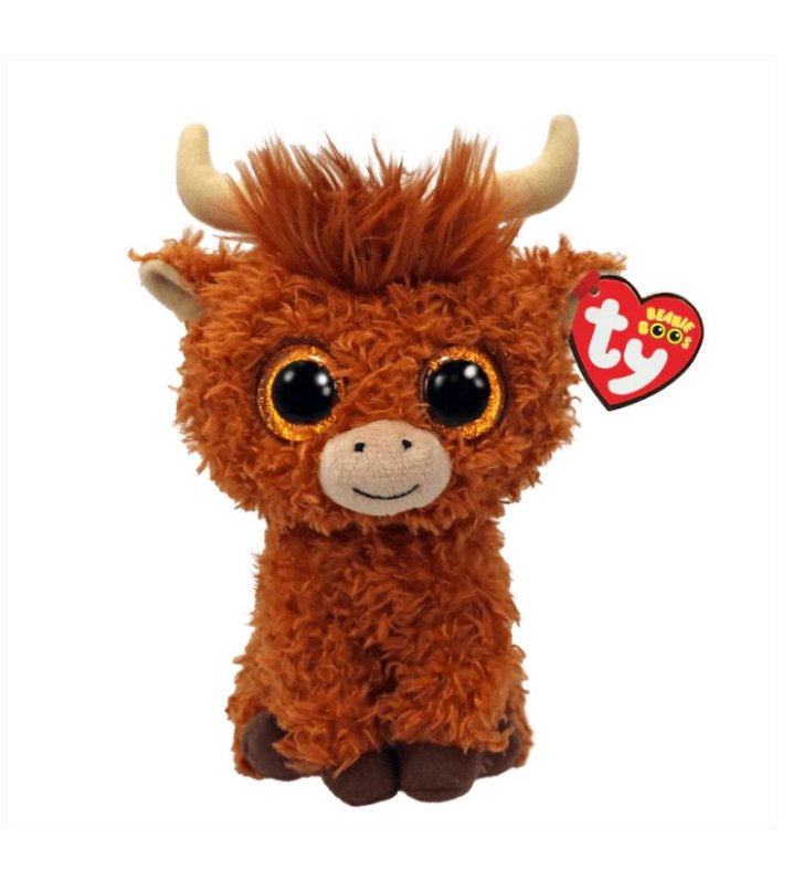 TY Beanie Boos – Plyšová skotská kráva 15 cm