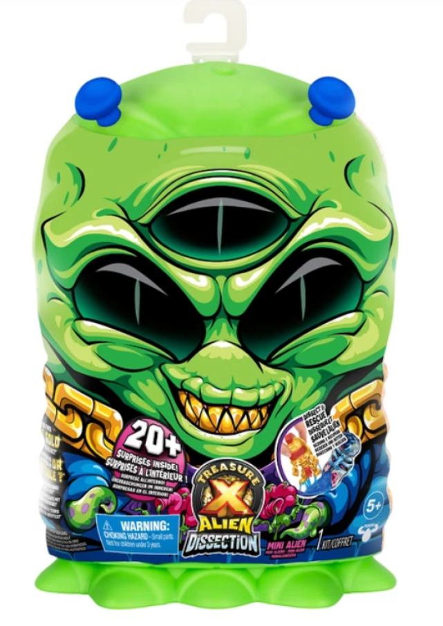 Treasure X Alien Dissection Mini Alien