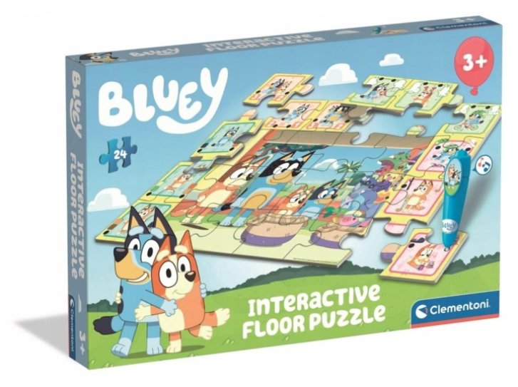 Bluey - Interaktivní podlahové puzzle