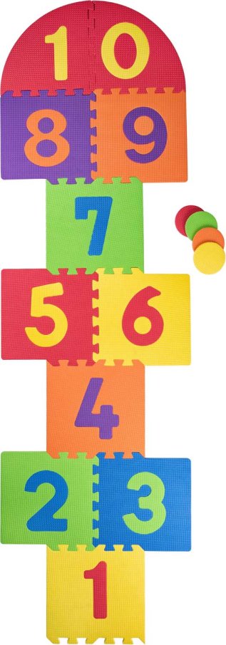 Pěnové puzzle - Skákací panák
