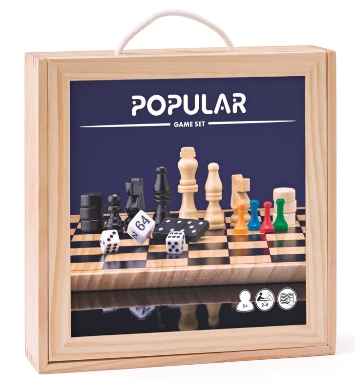 Popular - Soubor deskových her 7v1