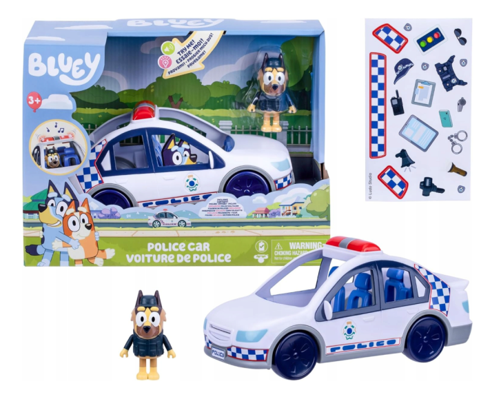 BLUEY – Policejní auto