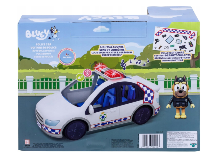 BLUEY – Policejní auto