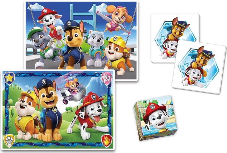 Clementoni – Paw Patrol soubor her 4v1