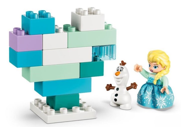 10462 Lego Duplo – Ledové království: Kreativní krabička s Elsou a Olafem