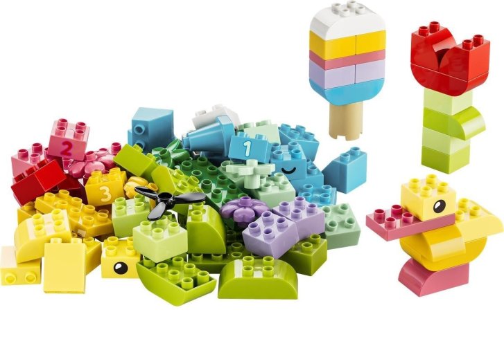 10479 Lego Duplo - Barevný kreativní box s kostkami