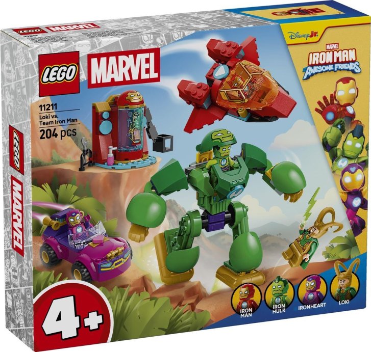 11211 Lego Marvel - Loki vs. Iron Manův tým