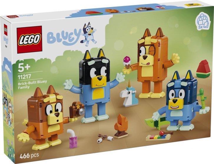 11217 Lego Bluey - Bluey a její rodinka z kostek