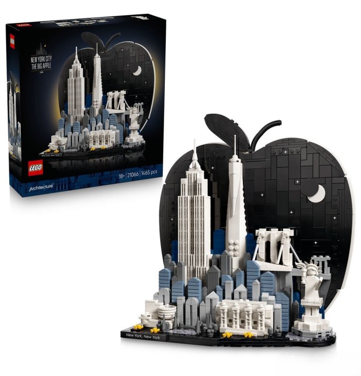21066 Lego Architecture - New York – Velké jablko