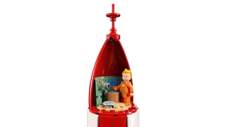 21367 Lego Ideas - Tintin a raketa na Měsíc