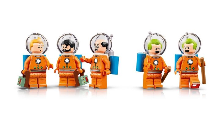 21367 Lego Ideas - Tintin a raketa na Měsíc