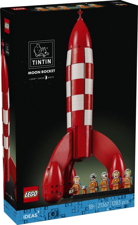 21367 Lego Ideas - Tintin a raketa na Měsíc