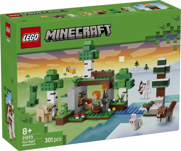 21593 Lego Minecraft - První noční dobrodružství