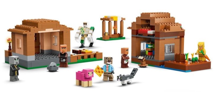 21596 Lego Minecraft – Útok Mága na vesnici