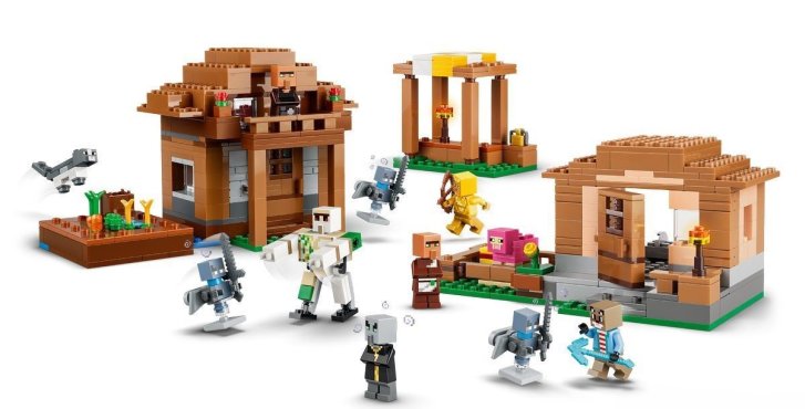 21596 Lego Minecraft – Útok Mága na vesnici