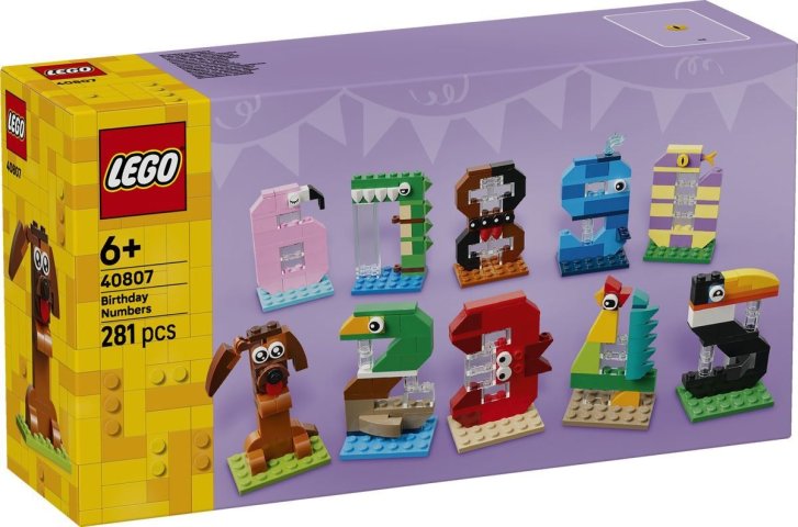 40807 Lego - Narozeninová čísla