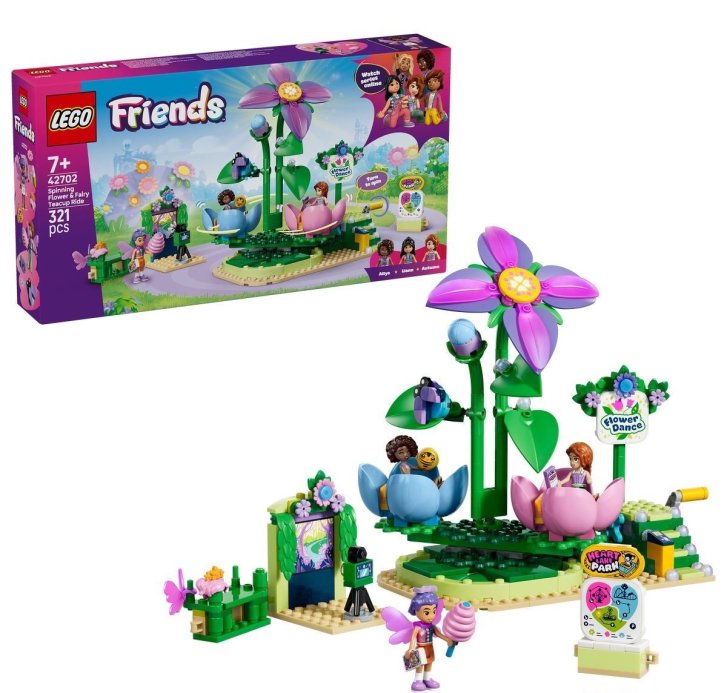 42702 Lego Friends - Květinový kolotoč s vílami