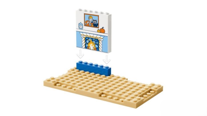 43283 Lego Disney Princess - Popelčin zámek a její zvířecí přátelé