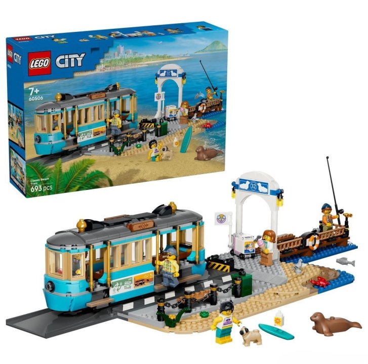 60506 Lego City - Historická plážová tramvaj