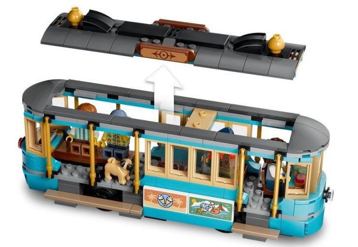 60506 Lego City - Historická plážová tramvaj