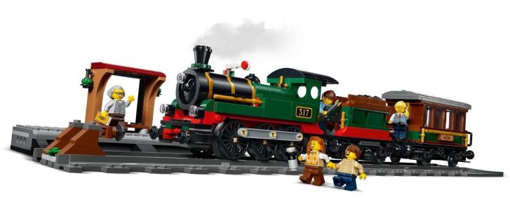 60511 Lego City - Vintage parní vlak