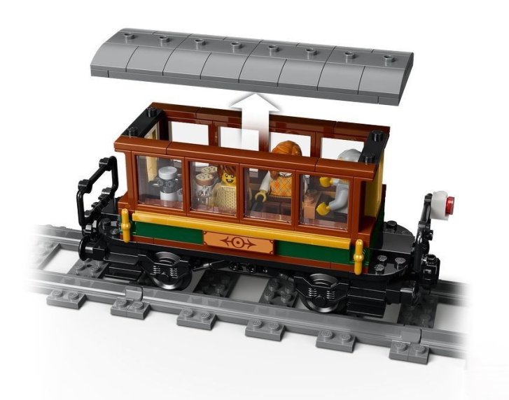 60511 Lego City - Vintage parní vlak