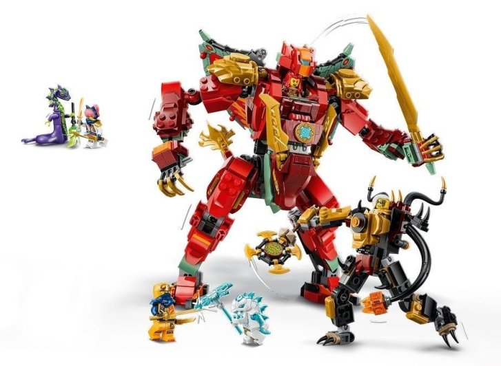 71868 Lego Ninjago - Wyldfyre a transformační dračí oblek